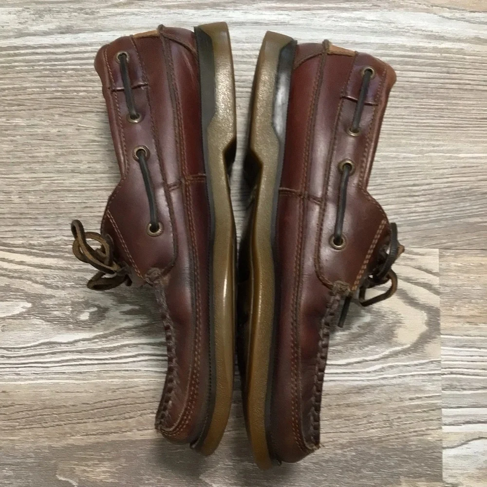Sperry Amaretto Mako Canoe Moccasin Boat Shoe 8.5